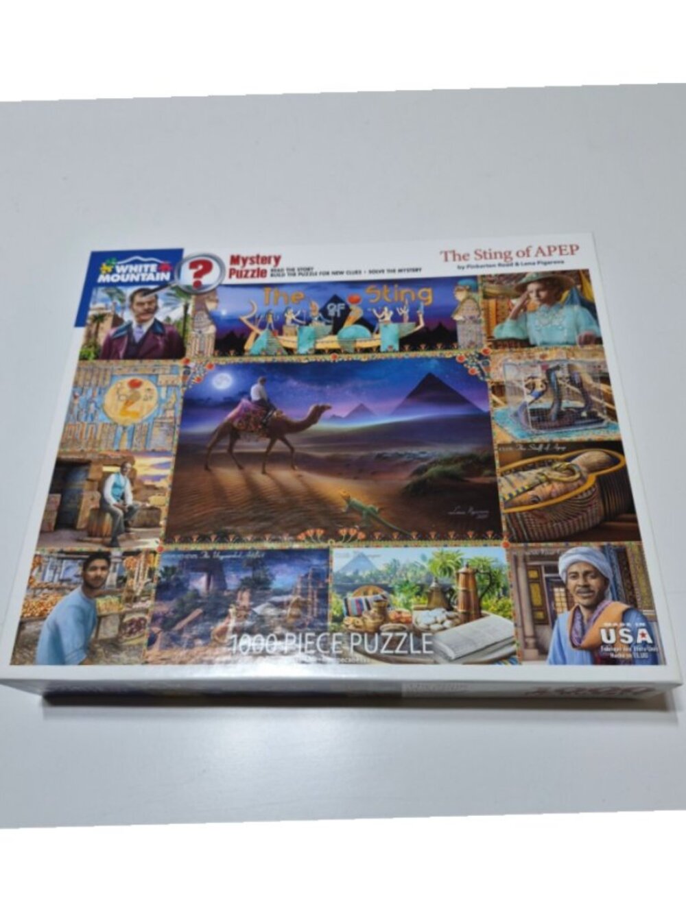 Mystery Puzzle The Sting of APEP 1000-piece by White Mountain